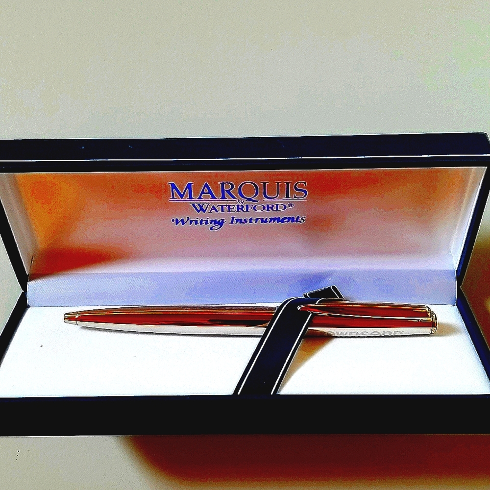 Waterford Marquis Ballpoint Pen with "Townsend" Engraved